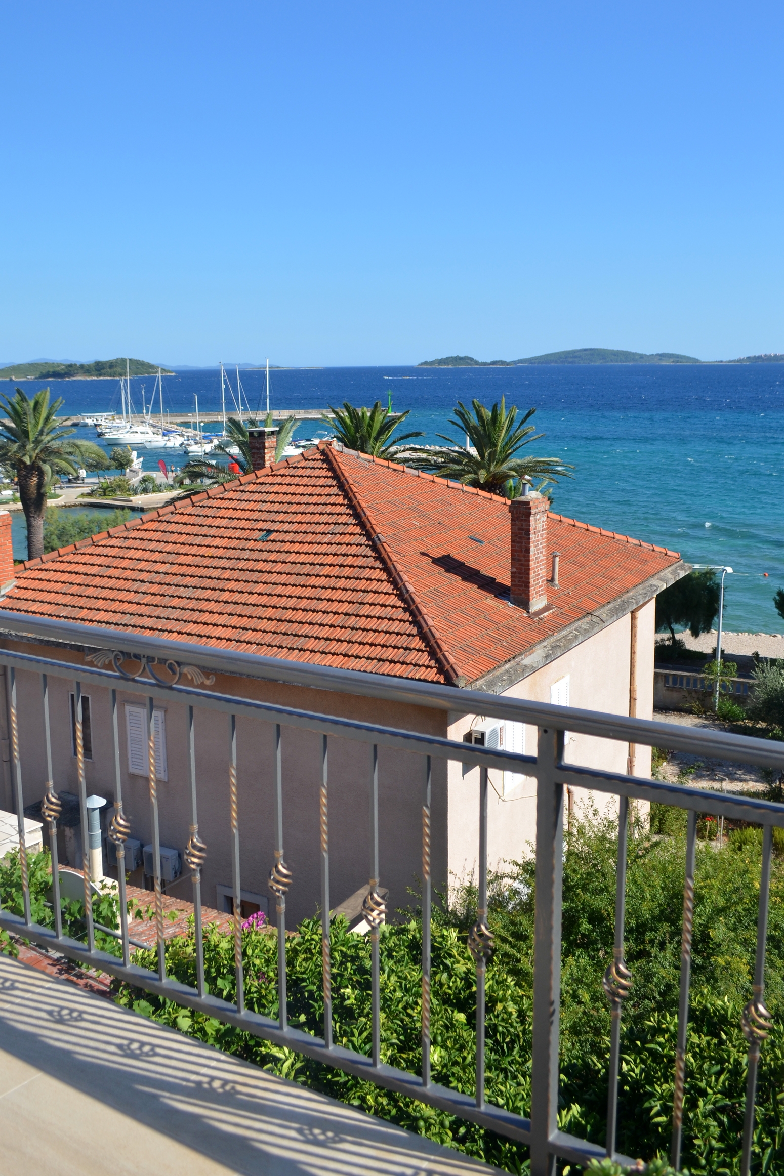 Studio flat with balcony and sea view Orebić, Pelješac  AS-b