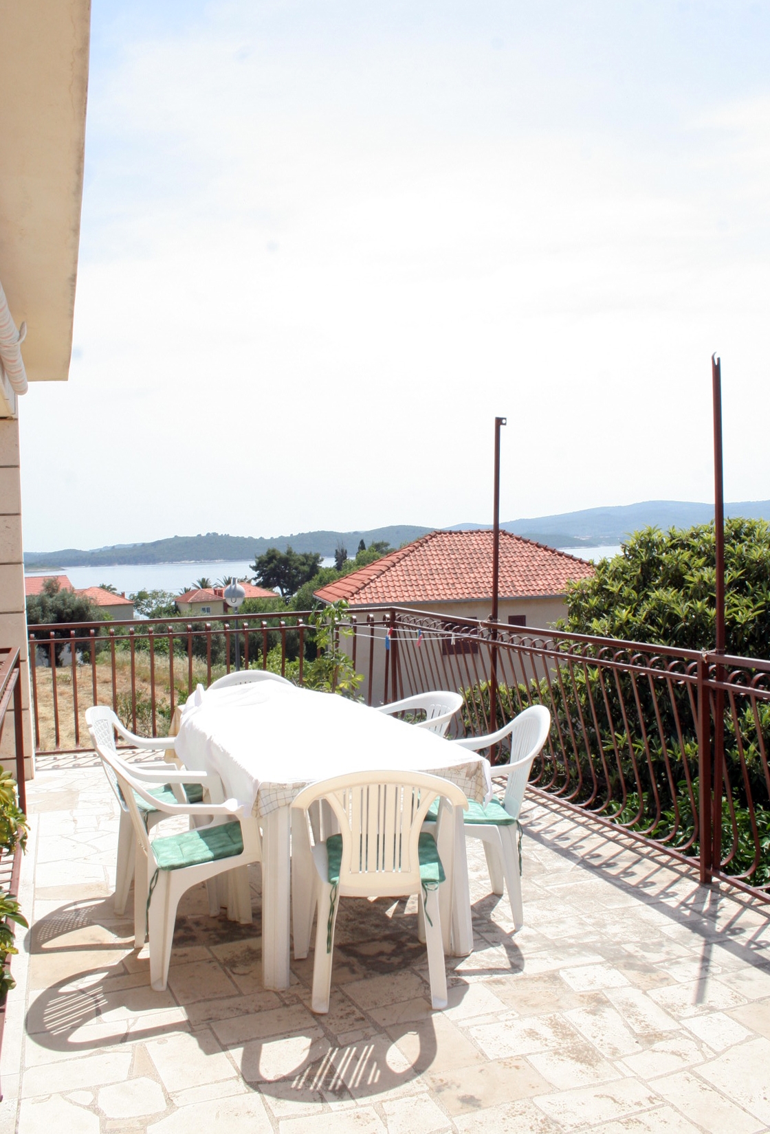 Three bedroom apartment with terrace and sea view Orebić, Pelješac  A-a