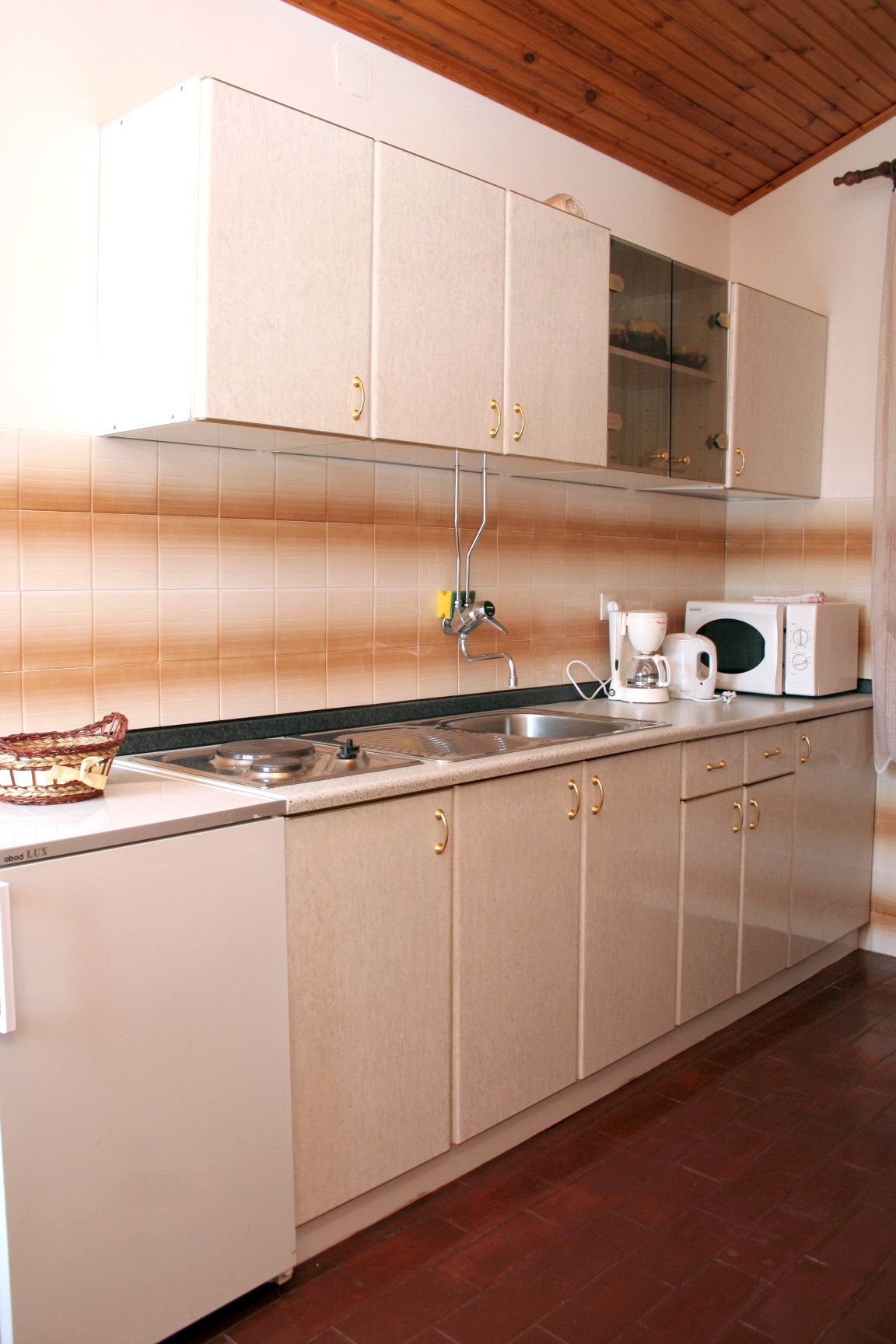 One bedroom apartment with terrace and sea view Orebić, Pelješac  A-b