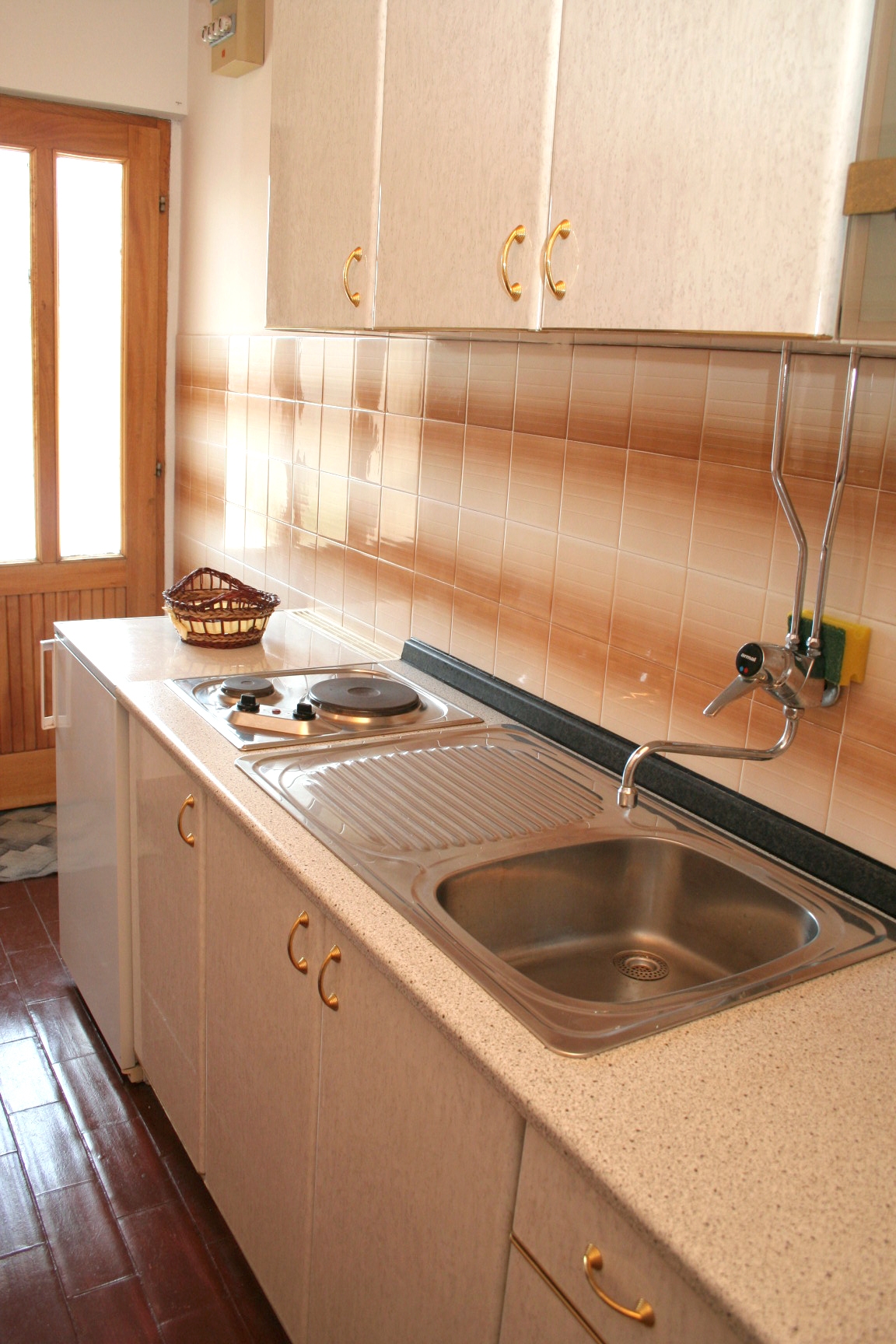 One bedroom apartment with terrace and sea view Orebić, Pelješac  A-b