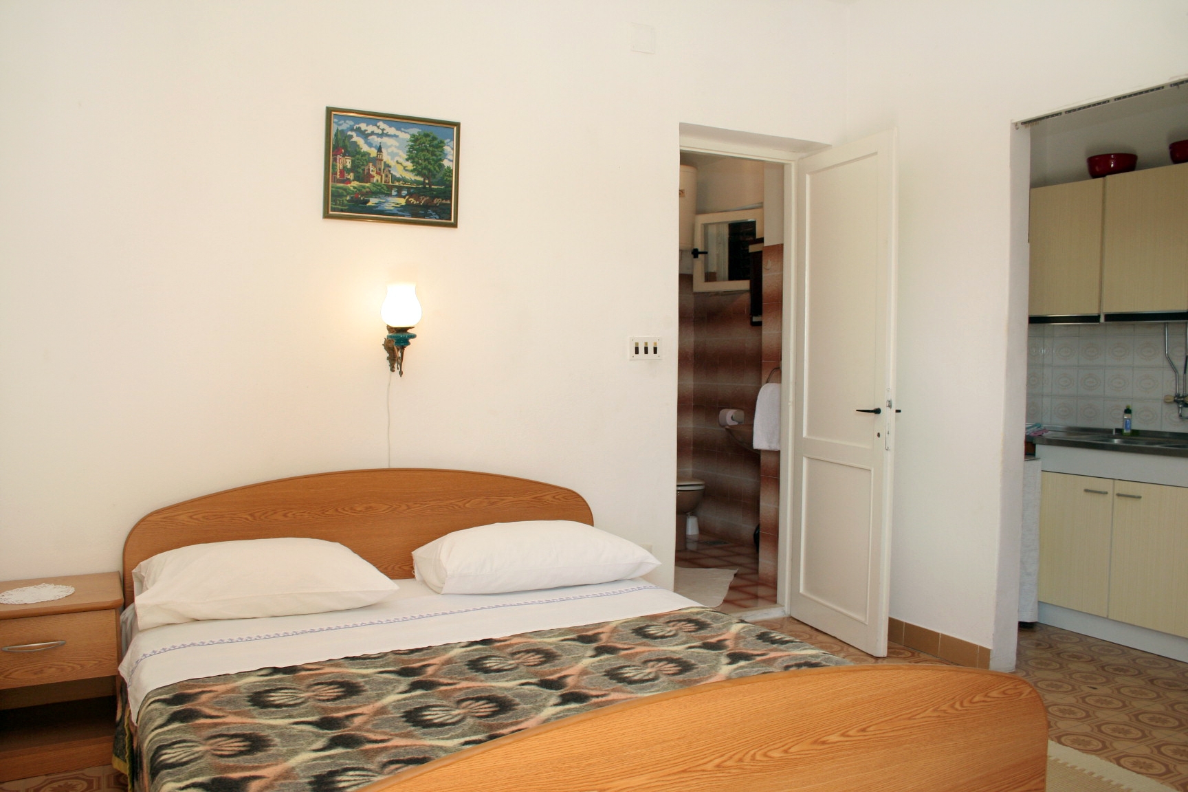 Studio flat with terrace and sea view Orebić, Pelješac  AS-a
