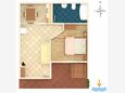Orebić, План в размещении типа apartment, WiFi.