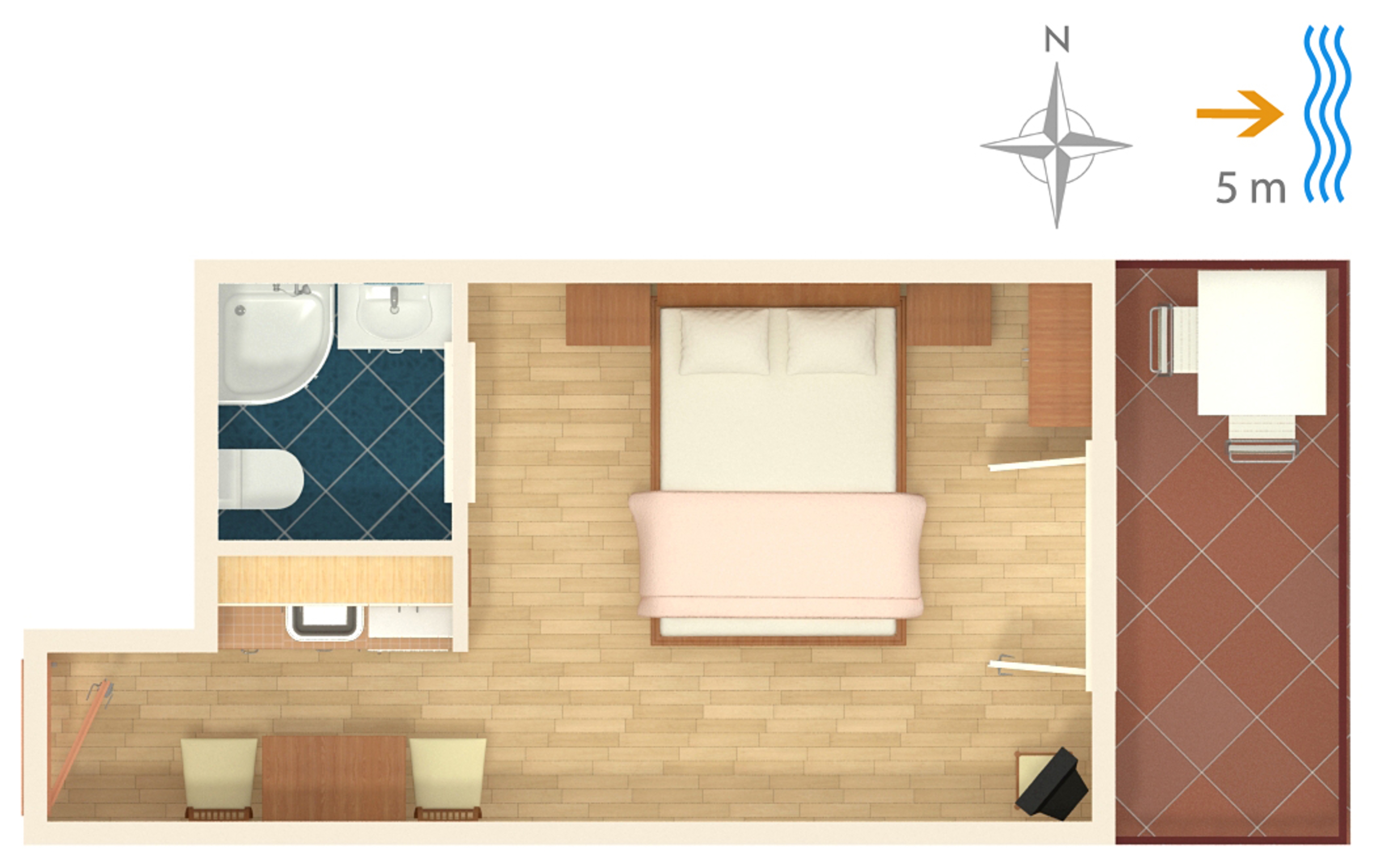 Studio flat near beach Trstenik, Pelješac  AS-a