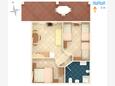 Luka Dubrava, Schema nell'alloggi del tipo apartment, animali domestici ammessi e WiFi.