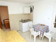 Luka Dubrava, Cocina in the studio-apartment, (pet friendly) y WiFi.