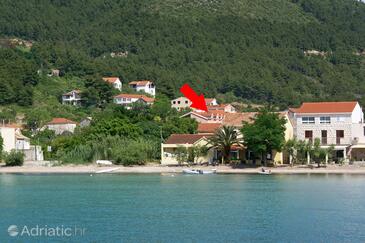 Žuljana, Pelješac, Hébergement 4576 - Appartements et chambres à proximité de la mer avec une plage de sables.