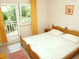 Ložnice Žuljana, Ložnice v ubytování typu room, domácí mazlíčci povoleni a WiFi.