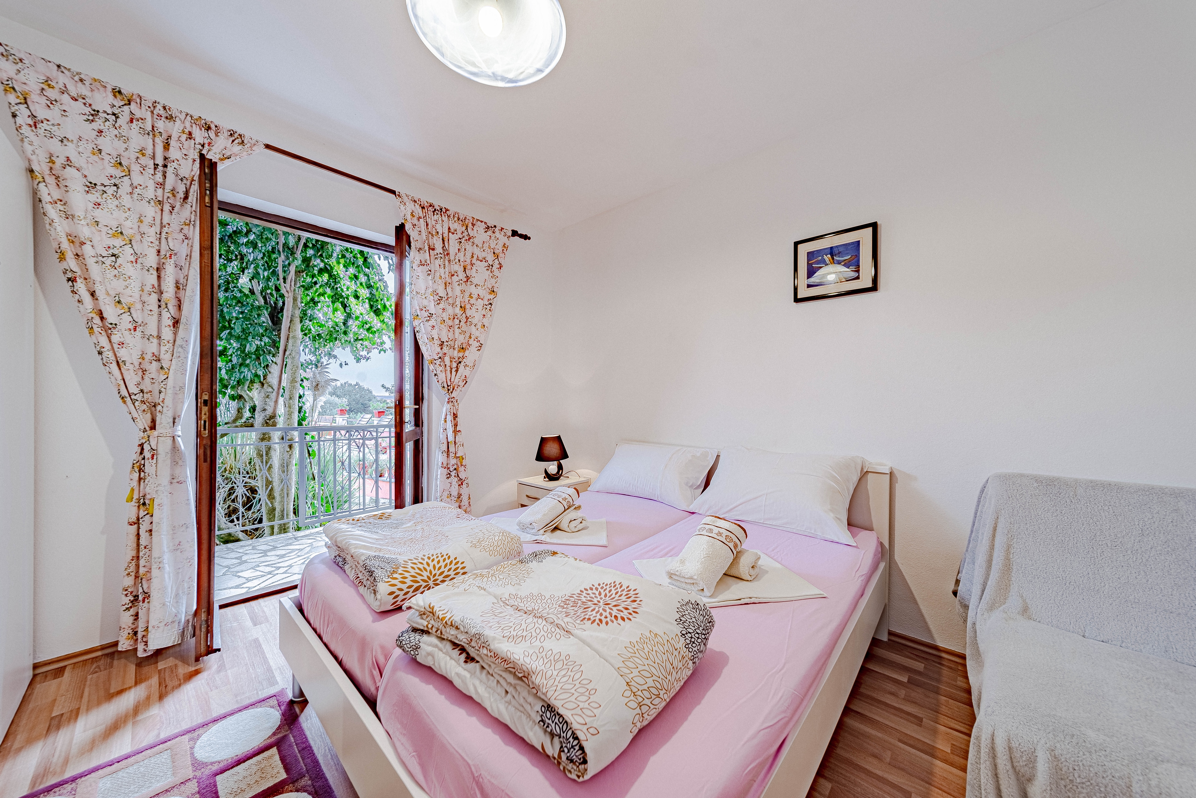 One bedroom apartment with terrace Orebić, Pelješac  A-a