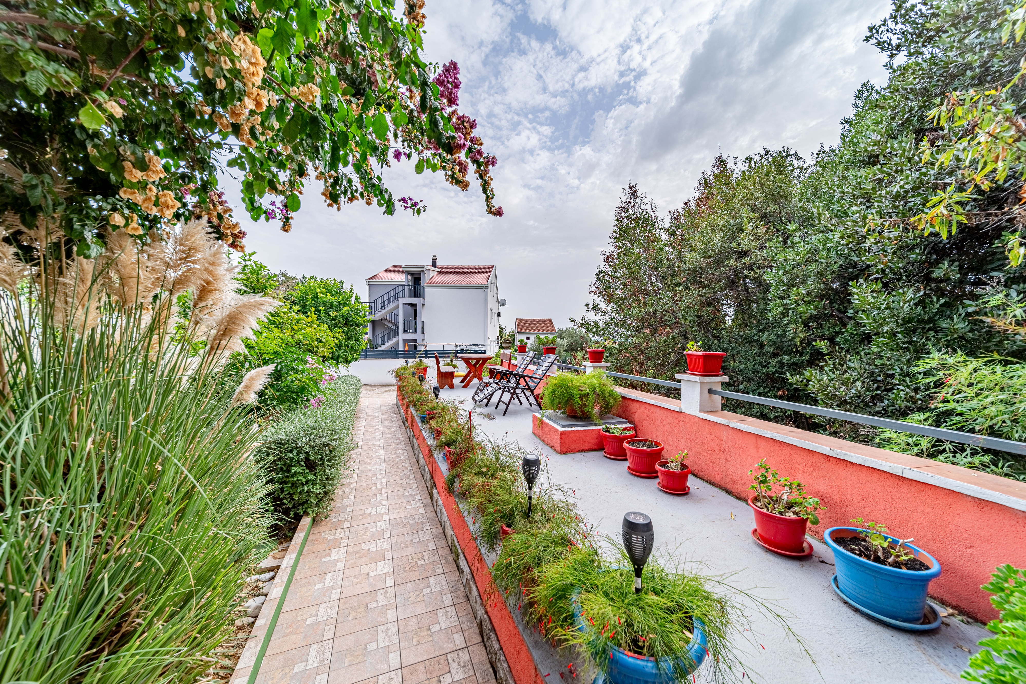One bedroom apartment with terrace Orebić, Pelješac  A-a