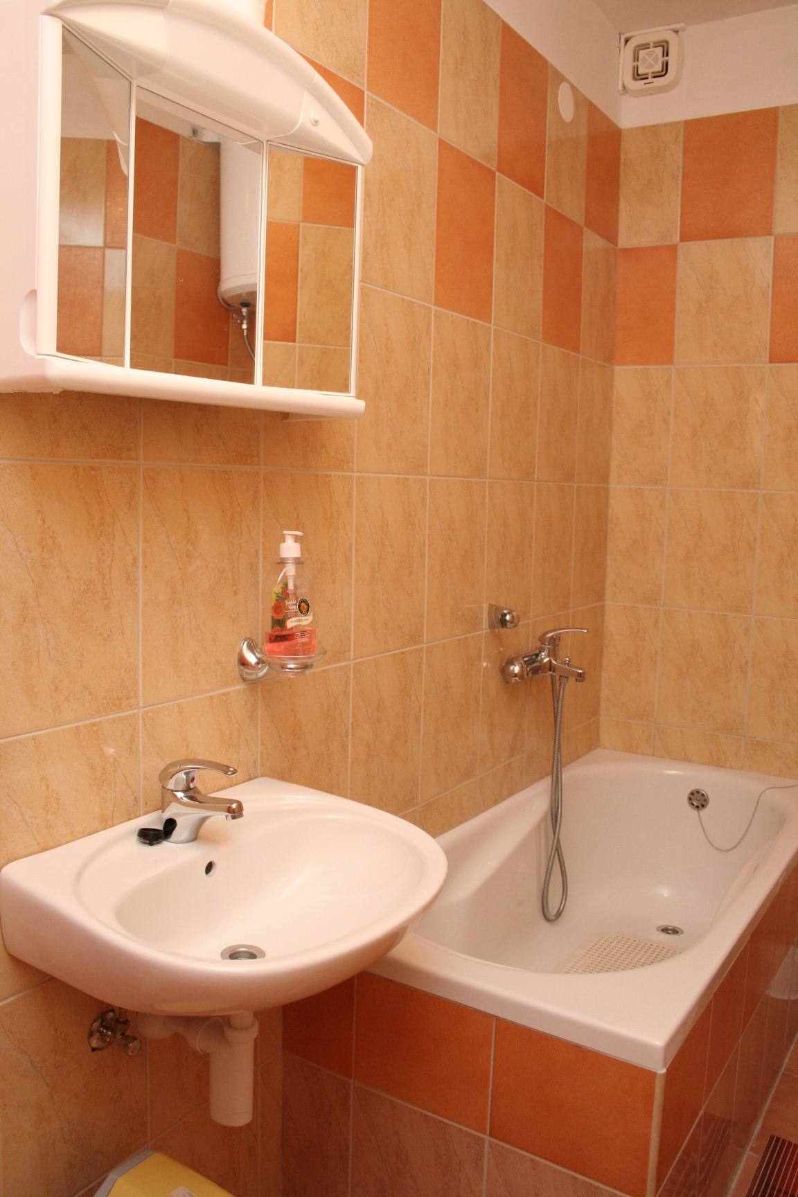 Two bedroom apartment with terrace Orebić, Pelješac  A-b