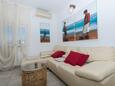 Living room Okrug Gornji, Living room in the apartment, air condition available and WiFi.