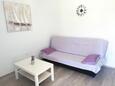 Obývací pokoj Zaraće (Gdinj), Obývací pokoj v ubytování typu apartment, WiFi.