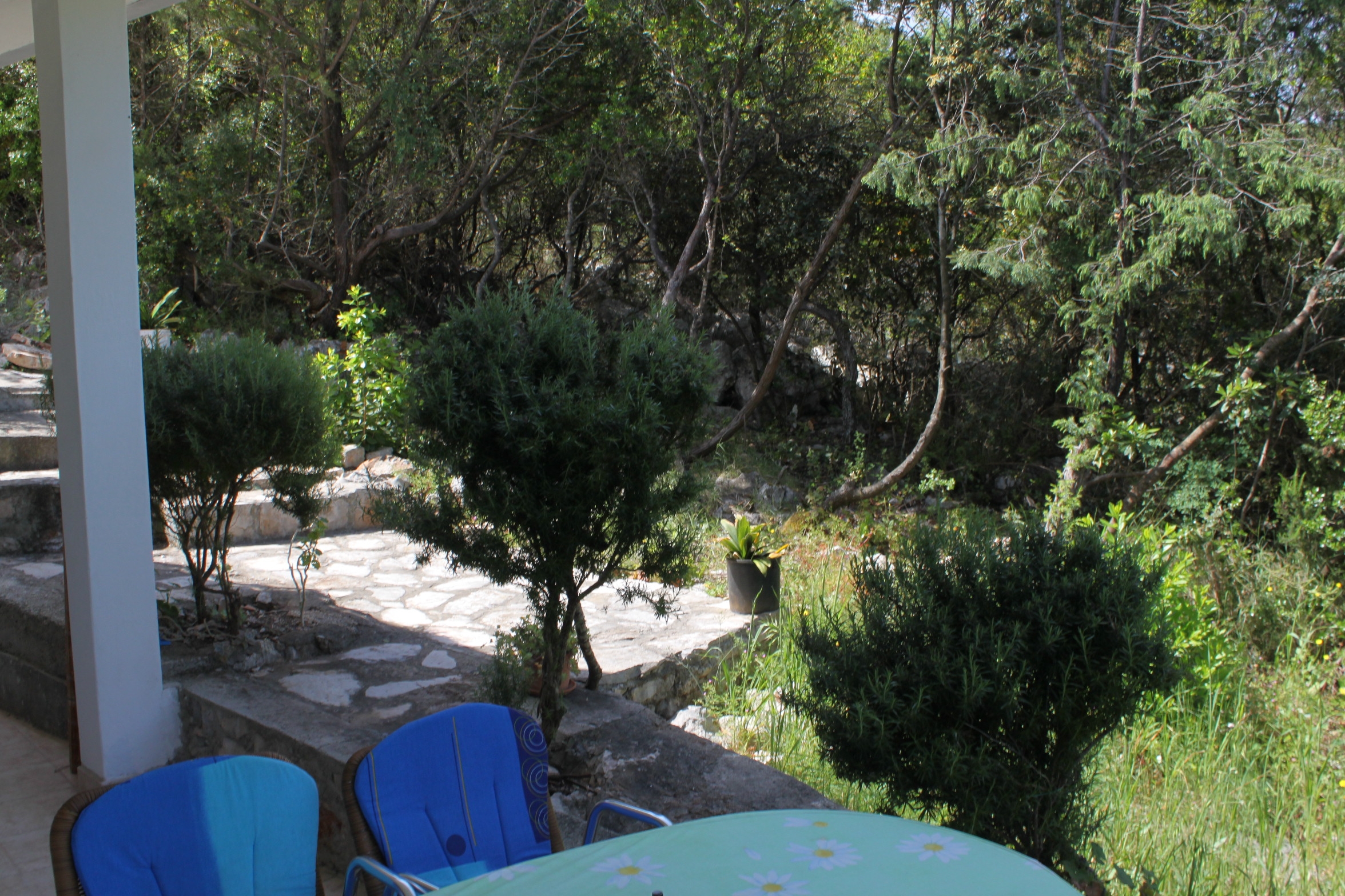 Two bedroom apartment with terrace Cove Zarace (Gdinj), Hvar  A-b