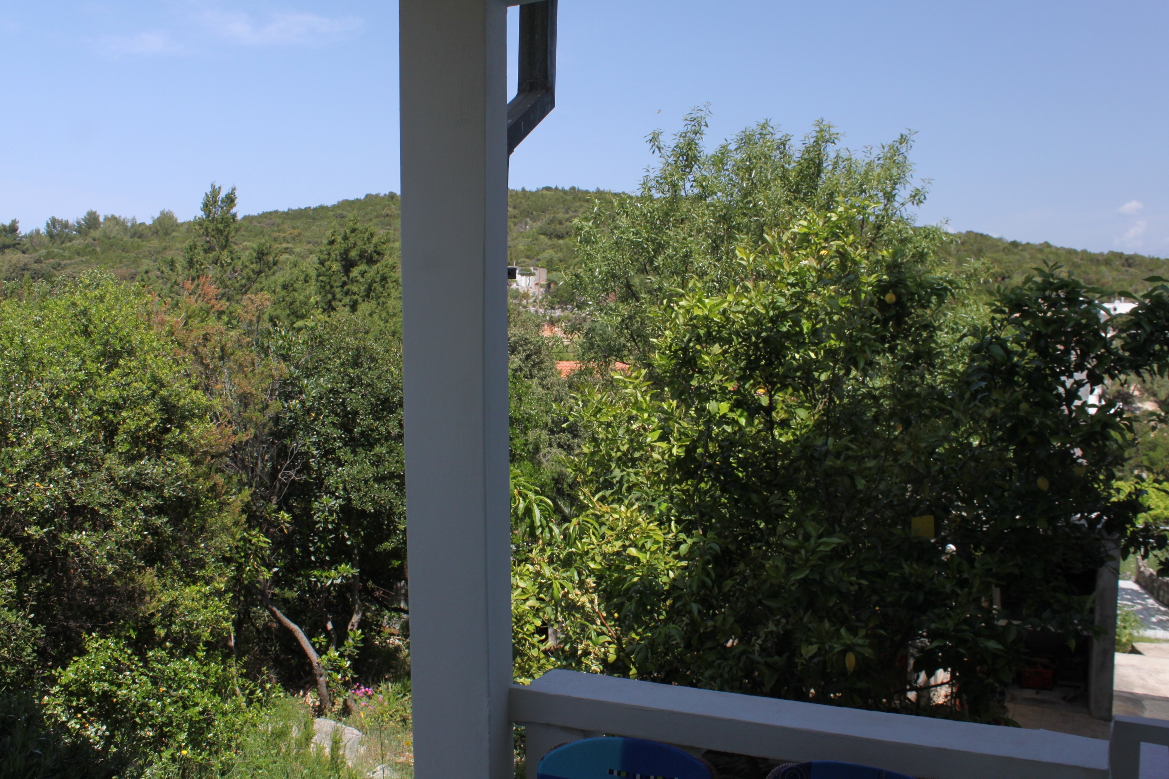Two bedroom apartment with terrace Cove Zarace (Gdinj), Hvar  A-b
