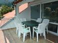 Basina, Terras in the apartment, with a sea view en (pet friendly).