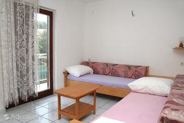 Basina, Living room in the apartment, (pet friendly).