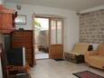 Living room Vrboska, Living room in the apartment, air condition available, (pet friendly) and WiFi.