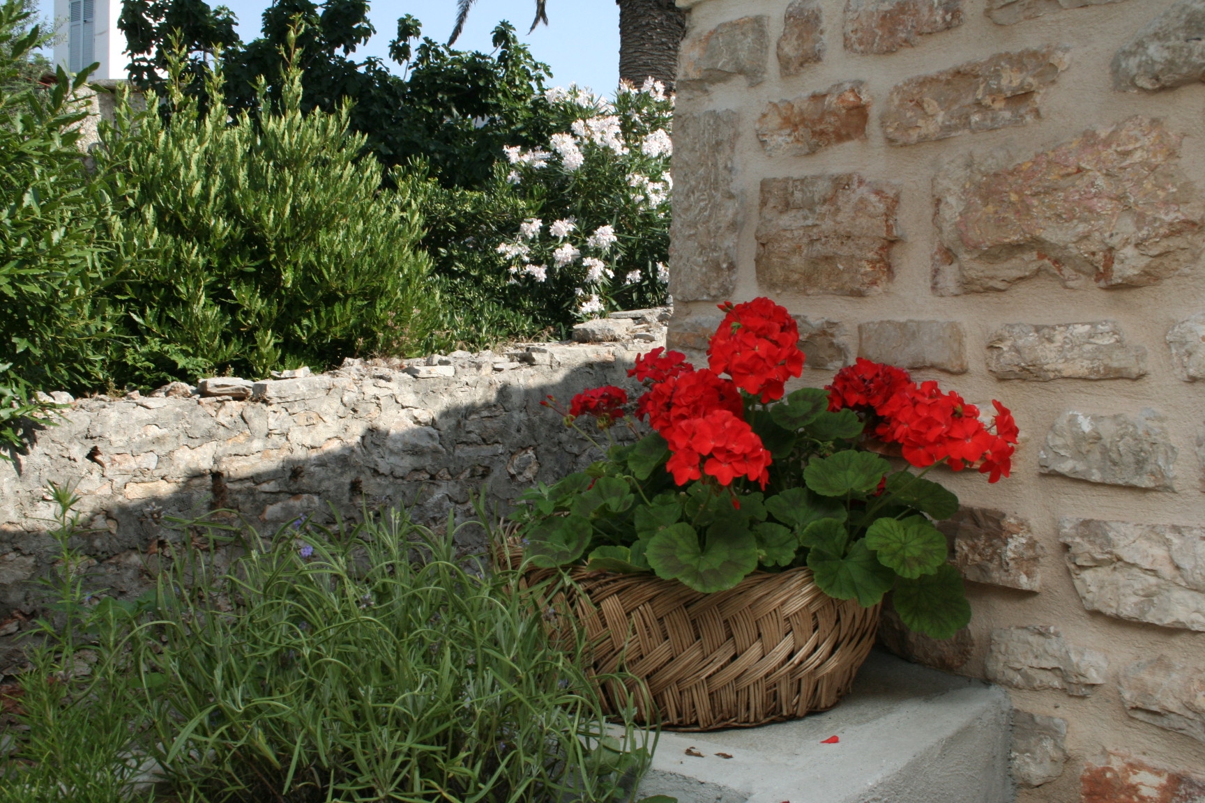 One bedroom apartment with terrace Vrboska, Hvar  A-c