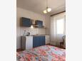 Kuchyně Jelsa, Kuchyně v ubytování typu studio-apartment, domácí mazlíčci povoleni a WiFi.