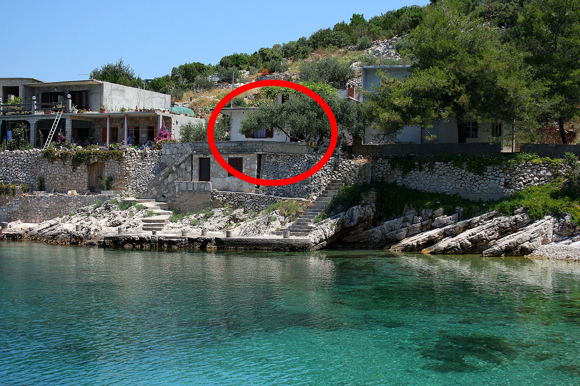 Haus im Ort Zara?e (Gdinj) (Hvar), Kapazität6 Ferienhaus  kroatische Inseln