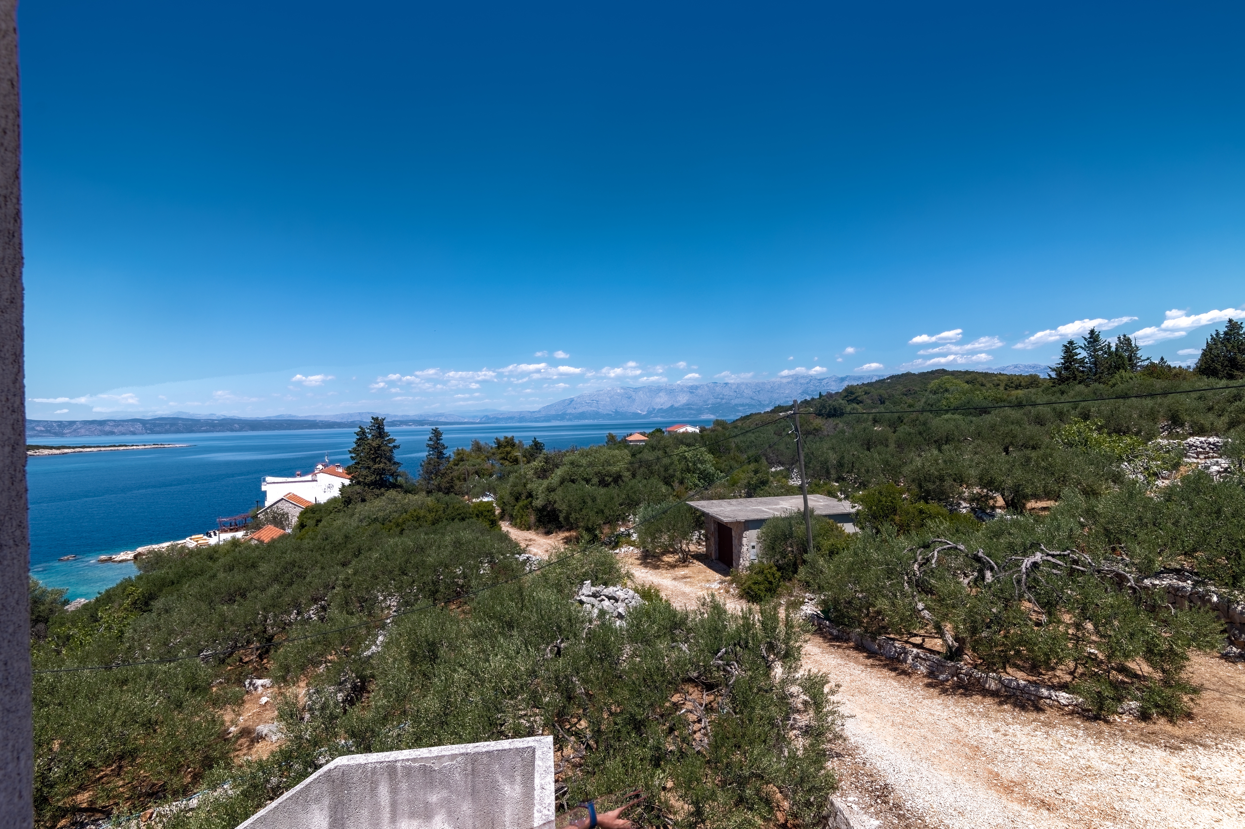 Two bedroom apartment near beach Cove Pokrivenik, Hvar  A-b