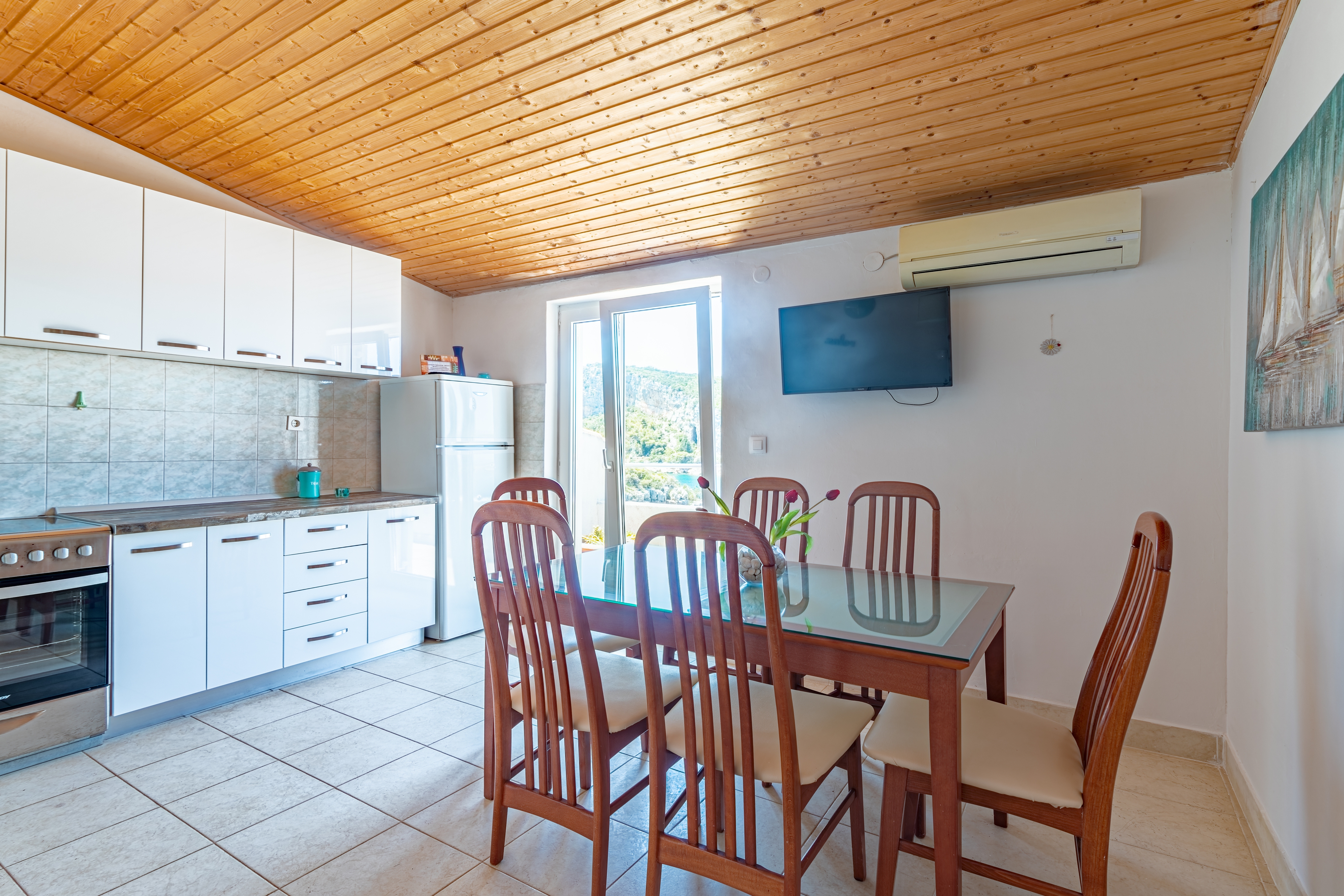 Two bedroom apartment near beach Cove Pokrivenik, Hvar (A-4604-b)