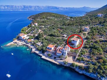 Pokrivenik, Hvar, Hébergement 4604 - Appartement à proximité de la mer.