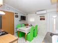Dining room Grebaštica, Dining room in the apartment, air condition available, (pet friendly) and WiFi.