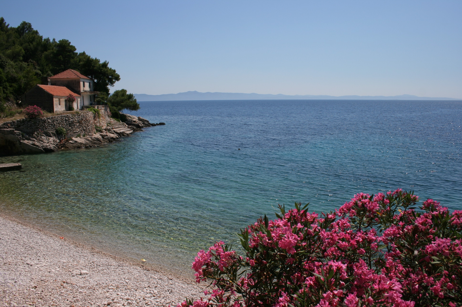 Two bedroom apartment near beach Cove Skozanje, Hvar  A-a