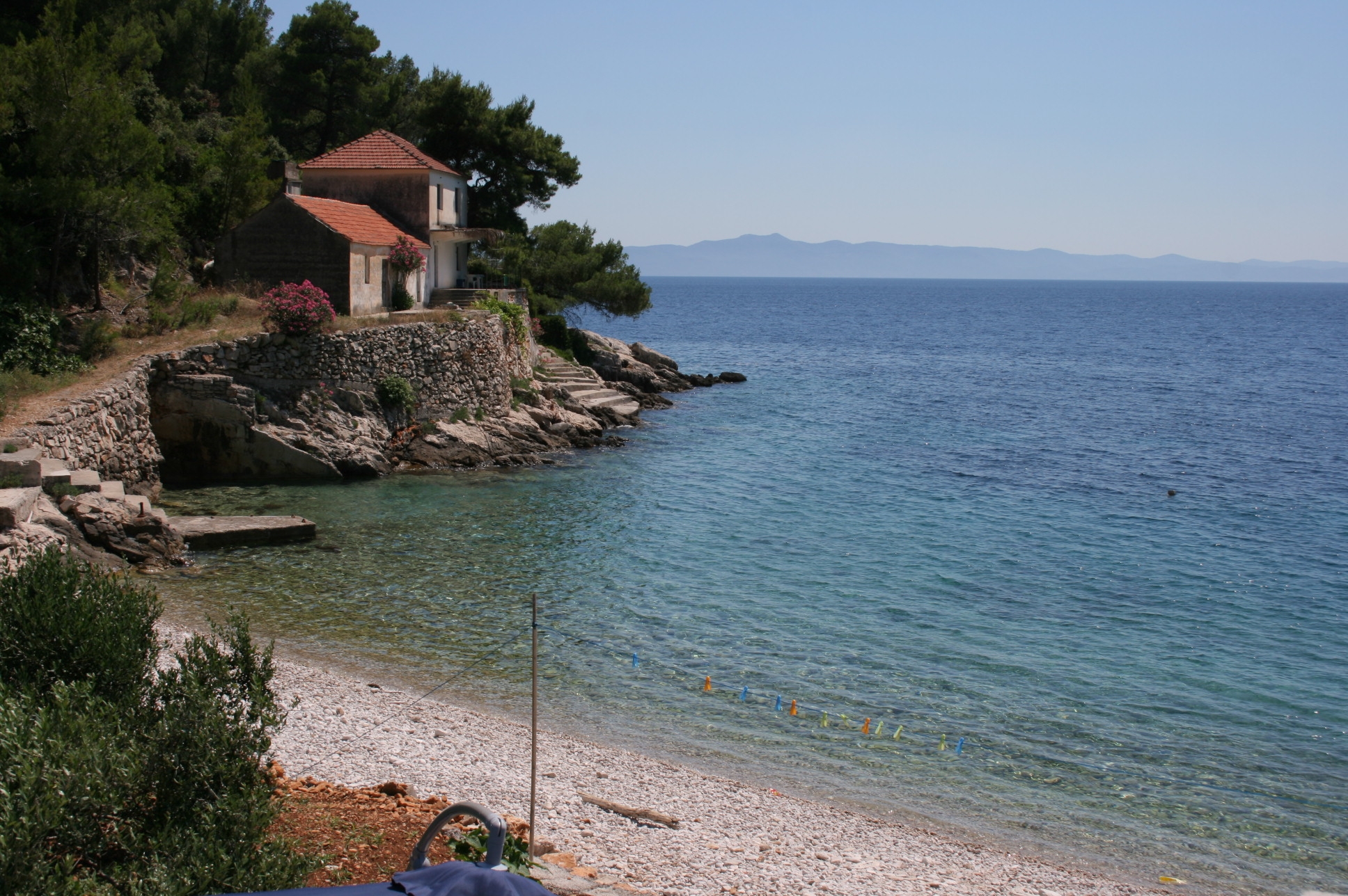 Two bedroom apartment near beach Cove Skozanje, Hvar  A-a