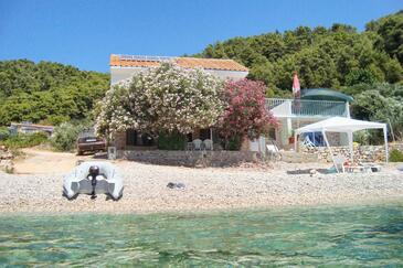 Skozanje, Hvar, Property 4624 - Apartments near sea with pebble beach.