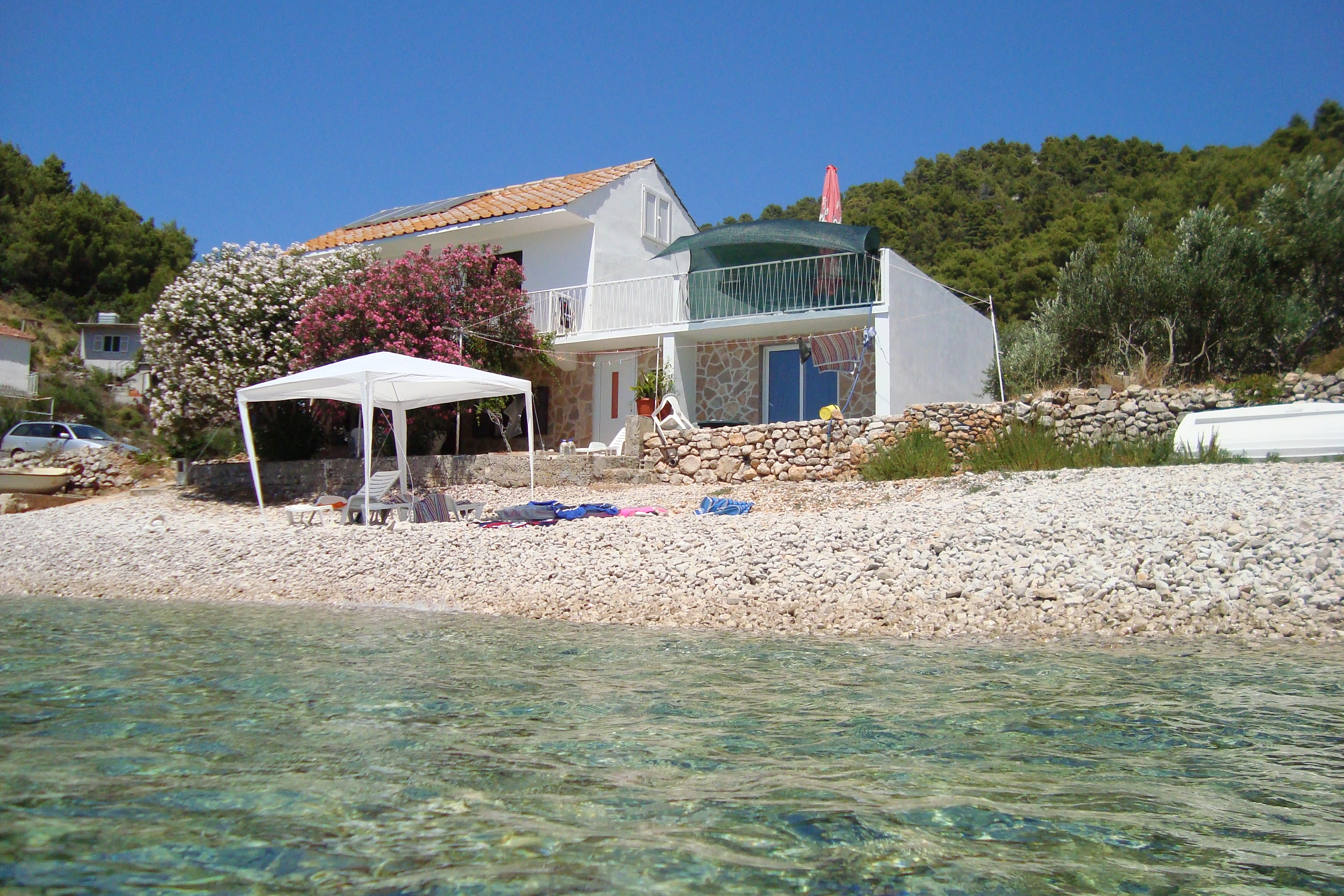 Ferienwohnung im Ort Skozanje (Hvar), Kapazitä Ferienwohnung in Dalmatien