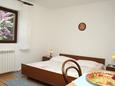 Bedroom Vrboska, Bedroom in the apartment, (pet friendly) and WiFi.