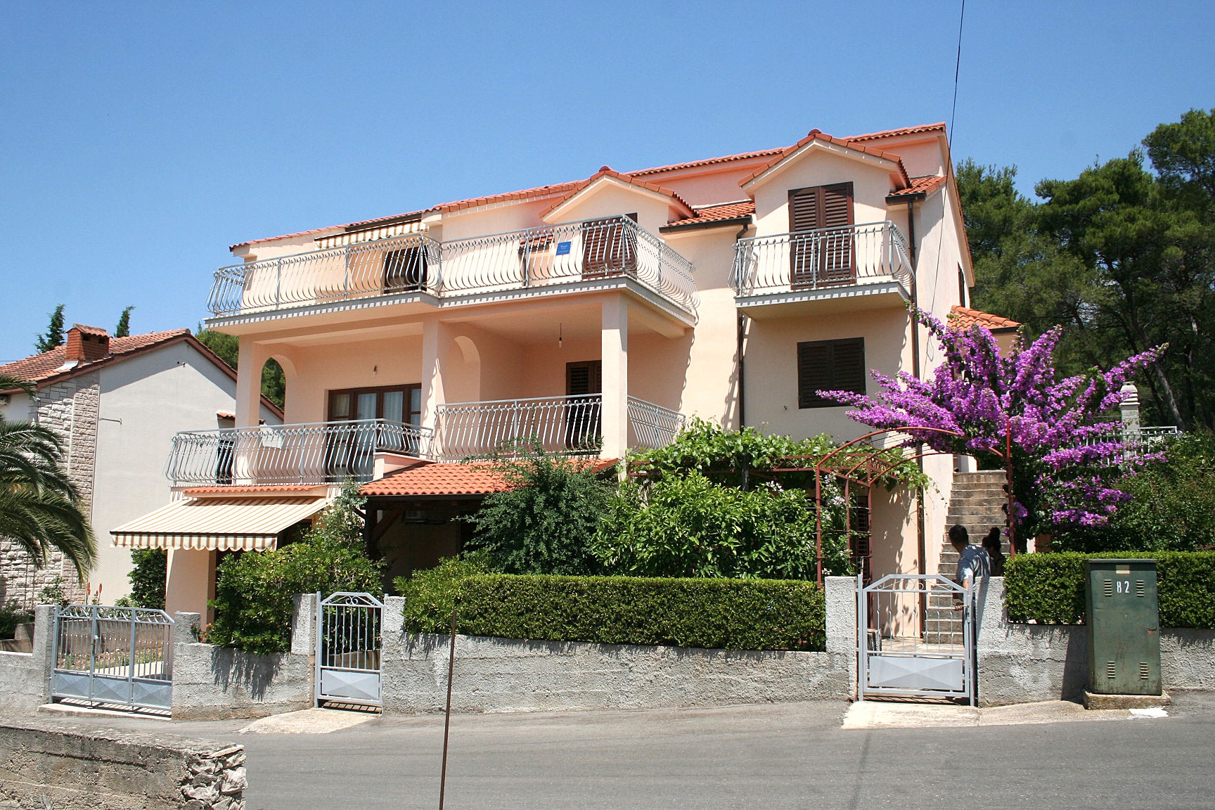 Ferienwohnung im Ort Vrboska (Hvar), Kapazitä Ferienwohnung 