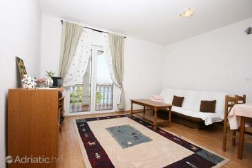 Wohnzimmer Mastrinka, Wohnzimmer in folgender Unterkunftsart apartment, dostupna klima, dopusteni kucni ljubimci i WIFI.