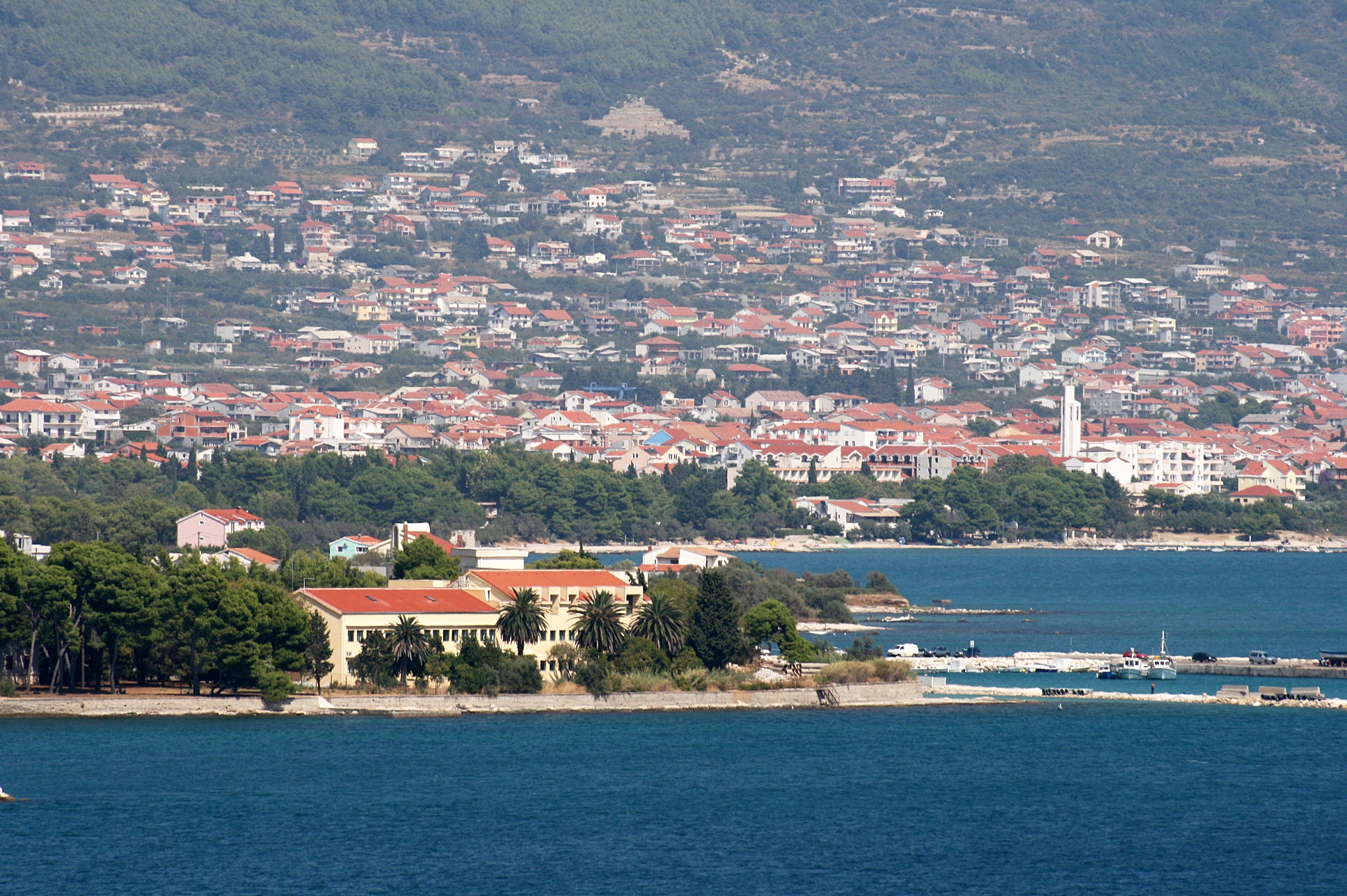 One bedroom apartment with terrace and sea view Mastrinka, Čiovo  A-b