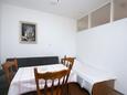 Dining room Rogoznica, Dining room in the apartment, air condition available, (pet friendly) and WiFi.
