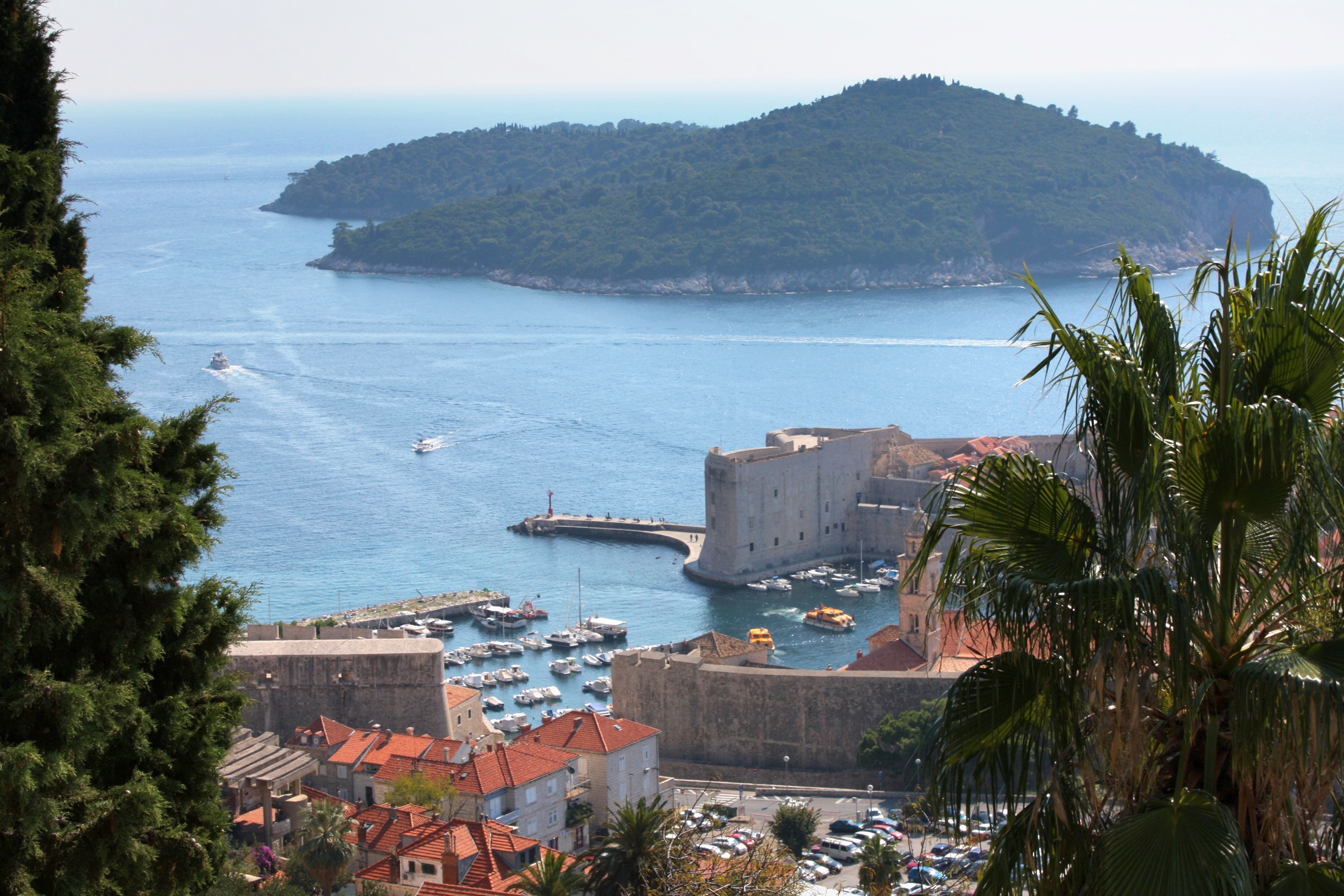 Two bedroom apartment with terrace and sea view Dubrovnik (A-4673-a)