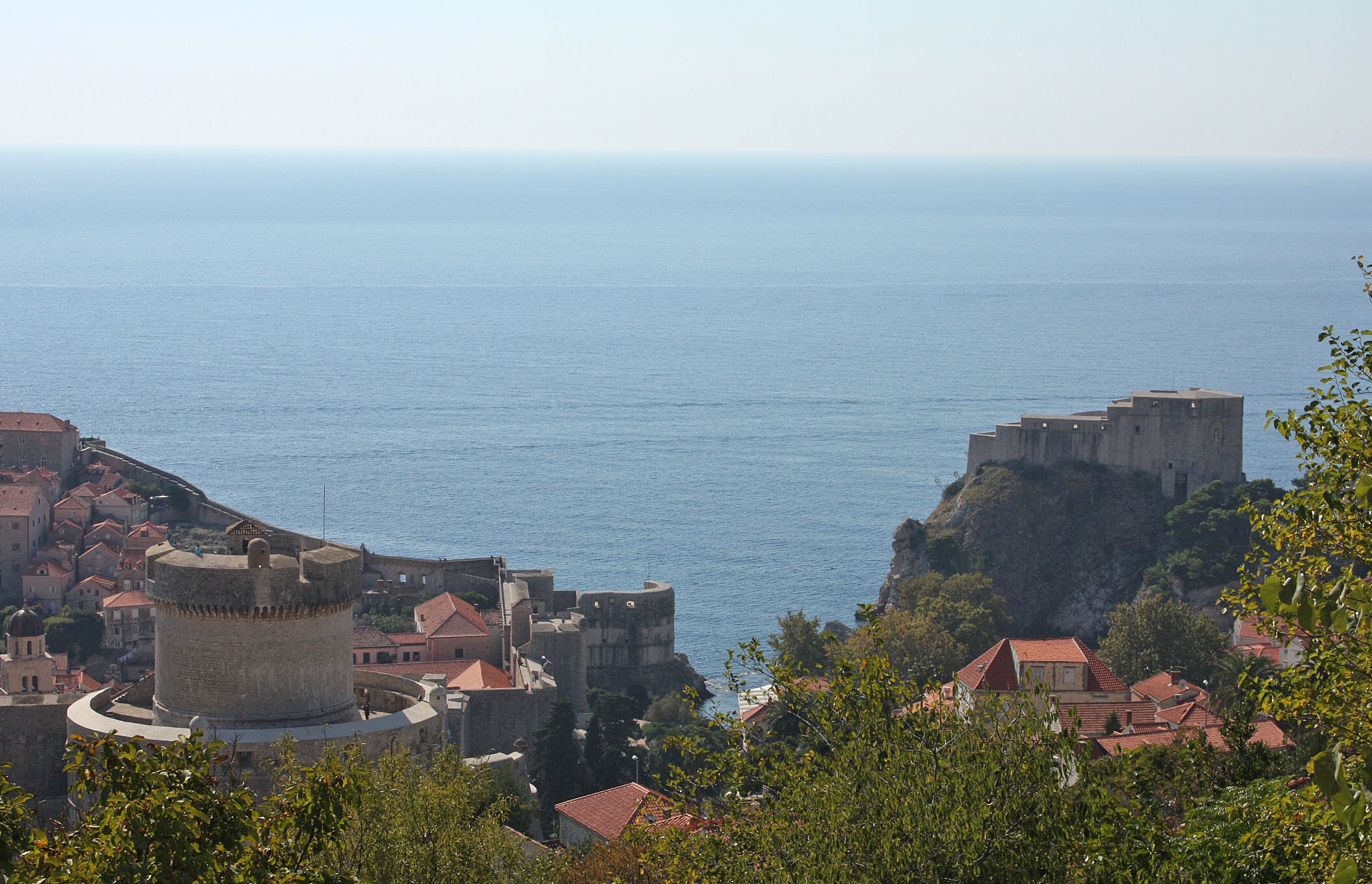 Two bedroom apartment with terrace and sea view Dubrovnik  A-a