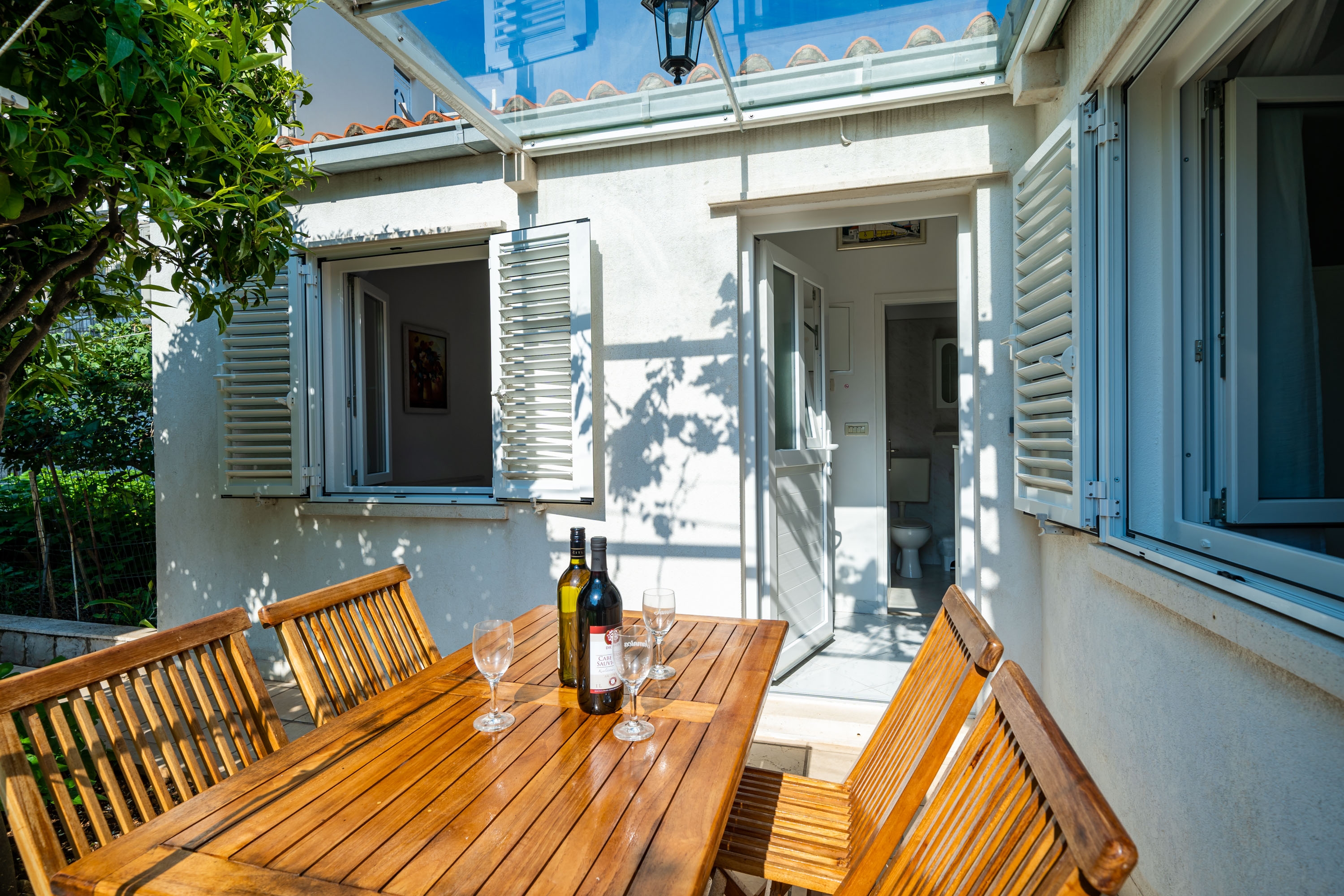 One bedroom apartment with terrace Dubrovnik  A-a