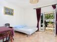 Grebaštica, Jídelna v ubytování typu apartment, WiFi.