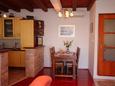 Eetkamer Mlini, Eetkamer in the house, air condition available, (pet friendly) en WiFi.