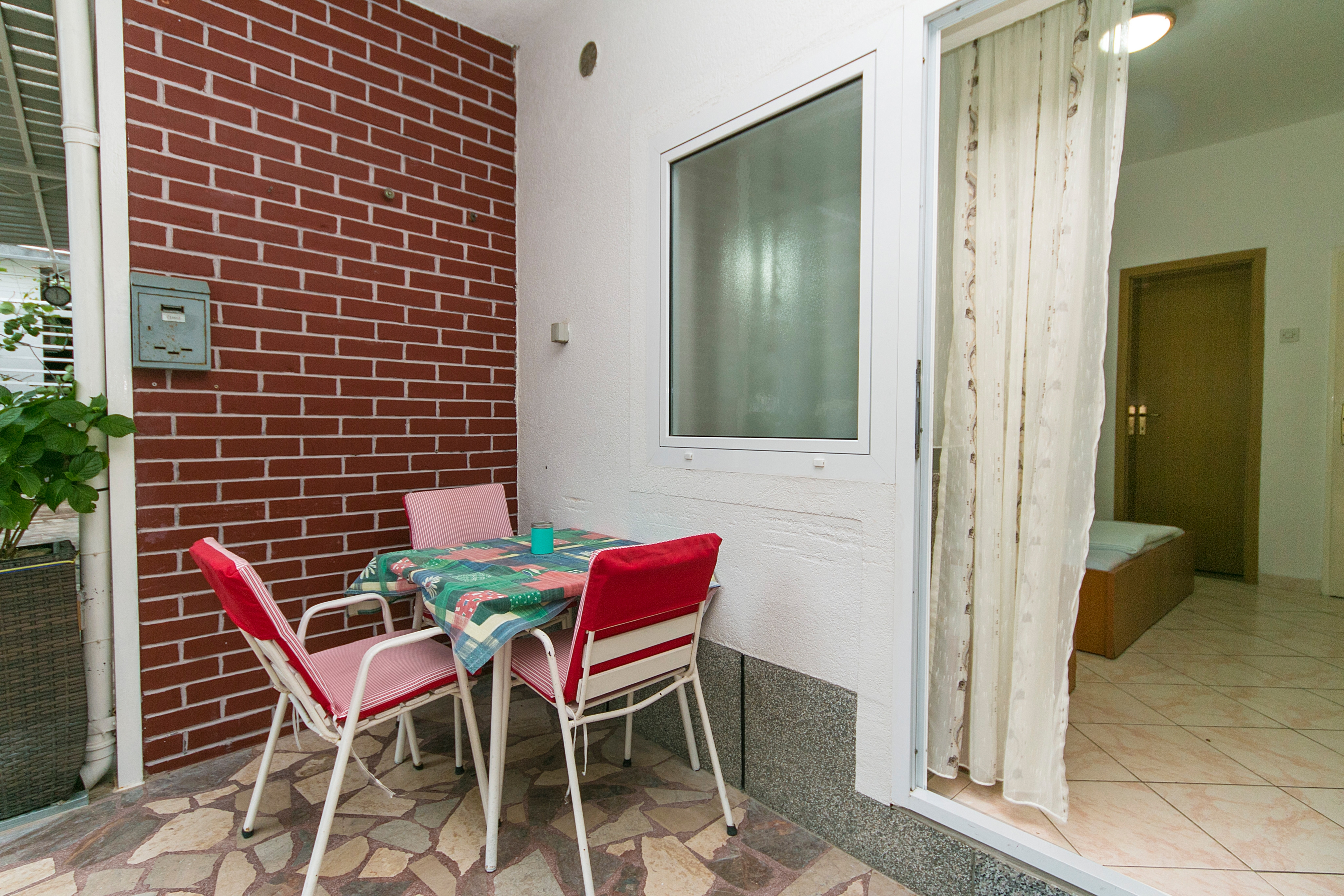 Studio flat with terrace Podaca, Makarska (AS-4734-a)