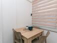 Dining room Podaca, Dining room in the studio-apartment, (pet friendly) and WiFi.