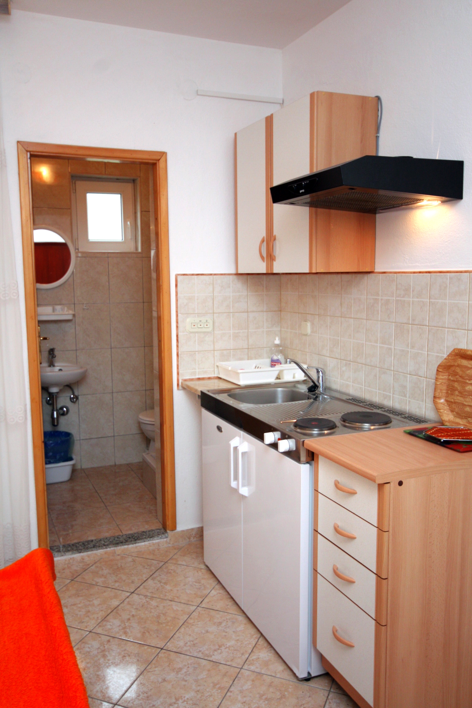 Studio flat with balcony Podaca, Makarska (AS-4747-d)