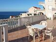 Terrace 1 Soline, Terrace 1 in the apartment, with a sea view and WiFi.