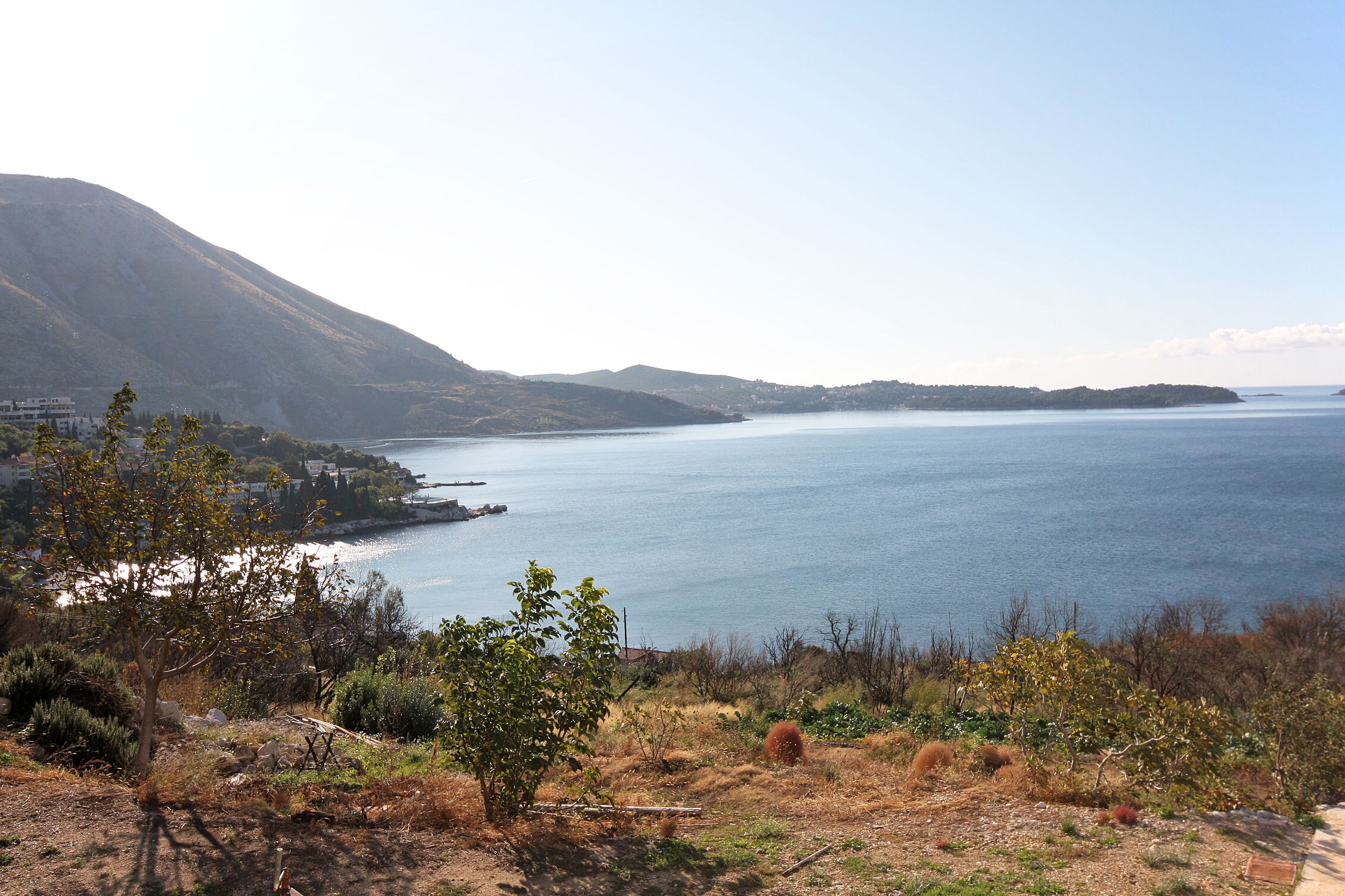 One bedroom apartment with terrace and sea view Soline, Dubrovnik  A-a