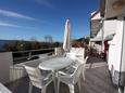 Terrace 1 Duće, Terrace 1 in the apartment, s pogledom na more i WIFI.