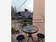 Balkon Duće, Balkon v nastanitvi vrste studio-apartment, s pogledom na morje, Hišni ljubljenčki dovoljeni in WiFi.