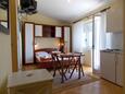 Спальня Duće, Спальня в размещении типа studio-apartment, Домашние животные допускаются и WiFi.